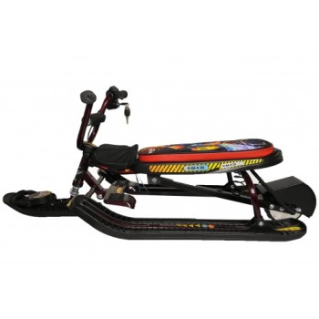 Электроснегокат SKI SCOOTER Standard бордовый