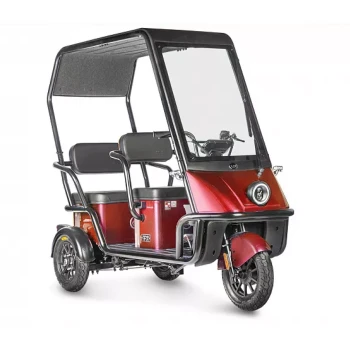 Электротрицикл Wanshida NIPLA 500 60V 1000Вт Черно-красный