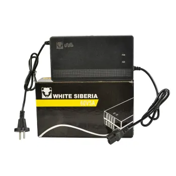 Быстрое зарядное устройство 60V5Ah для электроскутера/электросамоката (АКБ литий) WHITE SIBERIA